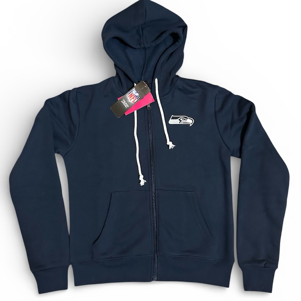 FOCO NFL Seattle Football Zip Hoodie - Women’s Small - NWT